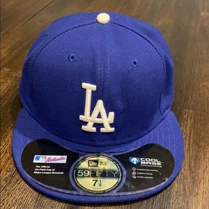 New Era Dodgers Cool Base Hat SZ 7 1/8